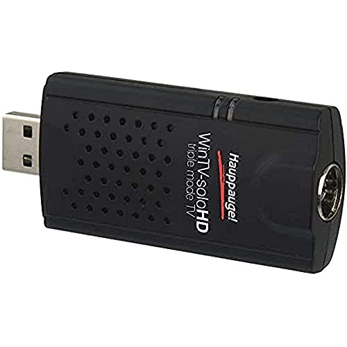 Hauppauge WinTV-soloHD 01589 - USB TV-Tuner - digitales Fernsehen DVB-T2 HD, DVB-C HD, DVB-T für Laptop oder PC von Hauppauge