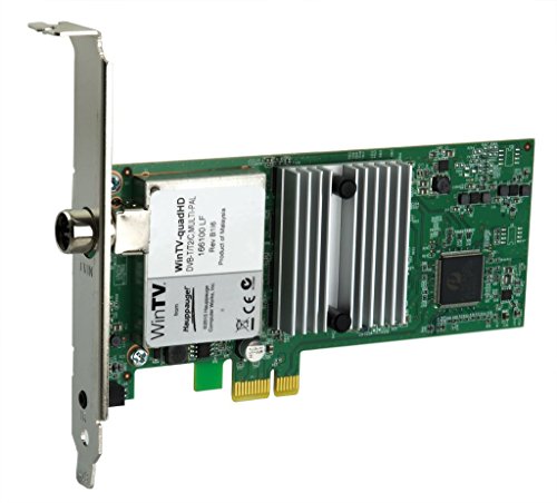 Hauppauge wintv-Quad HD TV Tuner Digital für die TV, Schwarz/Anthrazit Hauppauge wintv-Quad HD TV Tuner Digital für die TV, Schwarz/Anthrazit von Hauppauge