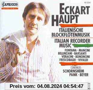 Italienische Blockflötenmusik von Haupt