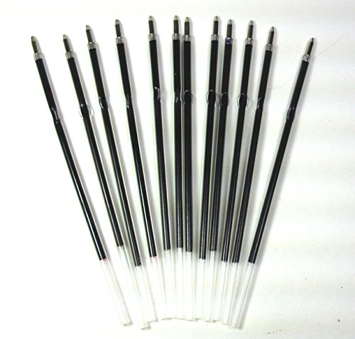 12 Stück Kugelschreiberminen (6xblau, 4xschwarz, 2xrot) Kuliminen / Ersatzminen / Kuli / Mine / Minen von Haus & Garten