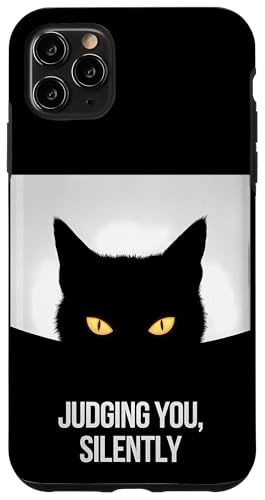 Lustige Katze Urteilt Still Für Männer & Frauen Humor Hülle für iPhone 11 Pro Max Lustige Katze Urteilt Still Für Männer & Frauen Humor Hülle für iPhone 11 Pro Max von Haustier Liebhaber Sarkasmus Geschenk Niedlich