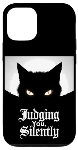 Lustige Katze Urteilt Still Für Männer & Frauen Humor Hülle für iPhone 12/12 Pro Lustige Katze Urteilt Still Für Männer & Frauen Humor Hülle für iPhone 12/12 Pro von Haustier Liebhaber Sarkasmus Geschenk Niedlich