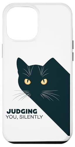 Lustige Katze Urteilt Still Für Männer & Frauen Humor Hülle für iPhone 12 Pro Max Lustige Katze Urteilt Still Für Männer & Frauen Humor Hülle für iPhone 12 Pro Max von Haustier Liebhaber Sarkasmus Geschenk Niedlich