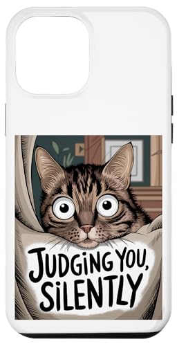 Lustige Katze Urteilt Still Für Männer & Frauen Humor Hülle für iPhone 12 Pro Max Lustige Katze Urteilt Still Für Männer & Frauen Humor Hülle für iPhone 12 Pro Max von Haustier Liebhaber Sarkasmus Geschenk Niedlich