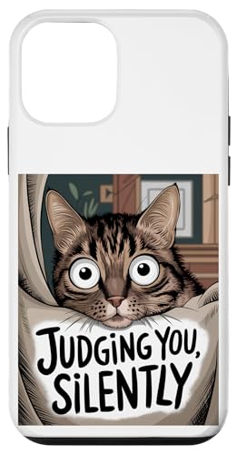 Lustige Katze Urteilt Still Für Männer & Frauen Humor Hülle für iPhone 12 mini Lustige Katze Urteilt Still Für Männer & Frauen Humor Hülle für iPhone 12 mini von Haustier Liebhaber Sarkasmus Geschenk Niedlich