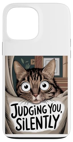 Lustige Katze Urteilt Still Für Männer & Frauen Humor Hülle für iPhone 13 Pro Max Lustige Katze Urteilt Still Für Männer & Frauen Humor Hülle für iPhone 13 Pro Max von Haustier Liebhaber Sarkasmus Geschenk Niedlich