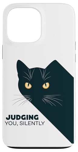 Lustige Katze Urteilt Still Für Männer & Frauen Humor Hülle für iPhone 13 Pro Max Lustige Katze Urteilt Still Für Männer & Frauen Humor Hülle für iPhone 13 Pro Max von Haustier Liebhaber Sarkasmus Geschenk Niedlich
