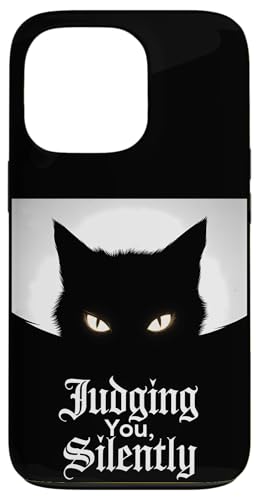 Lustige Katze Urteilt Still Für Männer & Frauen Humor Hülle für iPhone 13 Pro Lustige Katze Urteilt Still Für Männer & Frauen Humor Hülle für iPhone 13 Pro von Haustier Liebhaber Sarkasmus Geschenk Niedlich