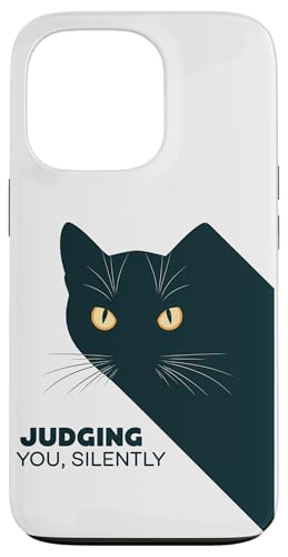 Lustige Katze Urteilt Still Für Männer & Frauen Humor Hülle für iPhone 13 Pro Lustige Katze Urteilt Still Für Männer & Frauen Humor Hülle für iPhone 13 Pro von Haustier Liebhaber Sarkasmus Geschenk Niedlich