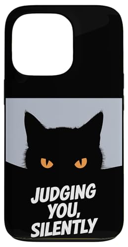 Lustige Katze Urteilt Still Für Männer & Frauen Humor Hülle für iPhone 13 Pro Lustige Katze Urteilt Still Für Männer & Frauen Humor Hülle für iPhone 13 Pro von Haustier Liebhaber Sarkasmus Geschenk Niedlich