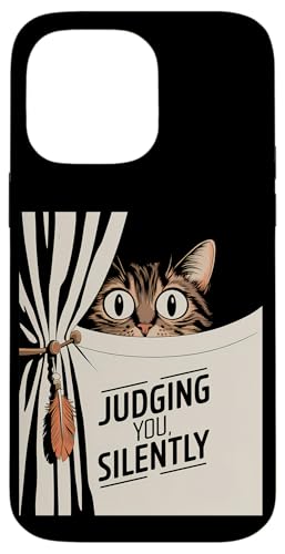 Lustige Katze Urteilt Still Für Männer & Frauen Humor Hülle für iPhone 14 Pro Max Lustige Katze Urteilt Still Für Männer & Frauen Humor Hülle für iPhone 14 Pro Max von Haustier Liebhaber Sarkasmus Geschenk Niedlich