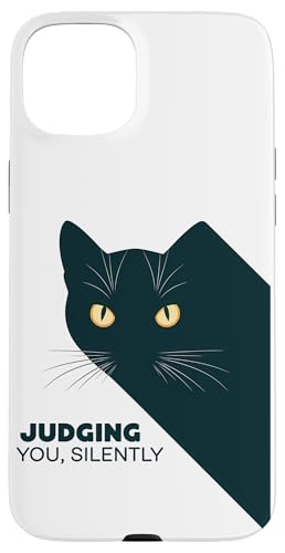 Lustige Katze Urteilt Still Für Männer & Frauen Humor Hülle für iPhone 15 Plus Lustige Katze Urteilt Still Für Männer & Frauen Humor Hülle für iPhone 15 Plus von Haustier Liebhaber Sarkasmus Geschenk Niedlich