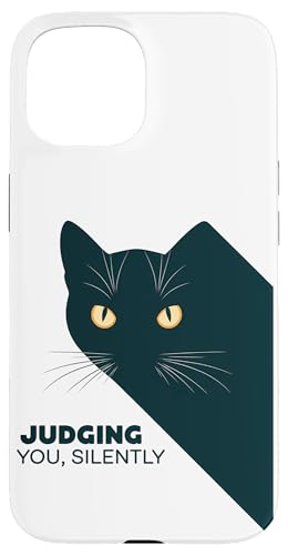 Lustige Katze Urteilt Still Für Männer & Frauen Humor Hülle für iPhone 15 Lustige Katze Urteilt Still Für Männer & Frauen Humor Hülle für iPhone 15 von Haustier Liebhaber Sarkasmus Geschenk Niedlich