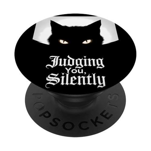 Lustige Katze Urteilt Still Für Männer & Frauen Humor PopSockets Klebender PopGrip Lustige Katze Urteilt Still Für Männer & Frauen Humor PopSockets Klebender PopGrip von Haustier Liebhaber Sarkasmus Geschenk Niedlich