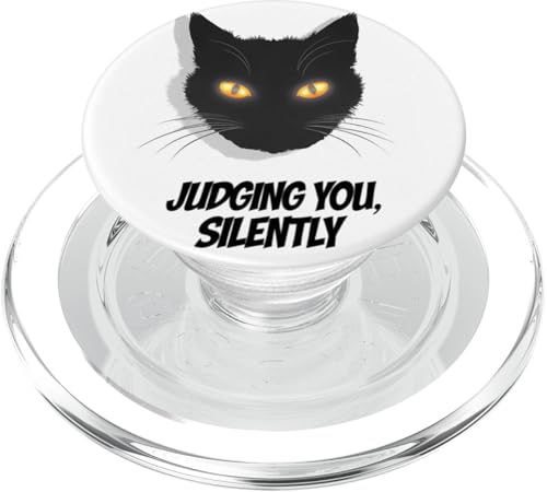 Lustige Katze Urteilt Still Für Männer & Frauen Humor PopSockets PopGrip für MagSafe Lustige Katze Urteilt Still Für Männer & Frauen Humor PopSockets PopGrip für MagSafe von Haustier Liebhaber Sarkasmus Geschenk Niedlich