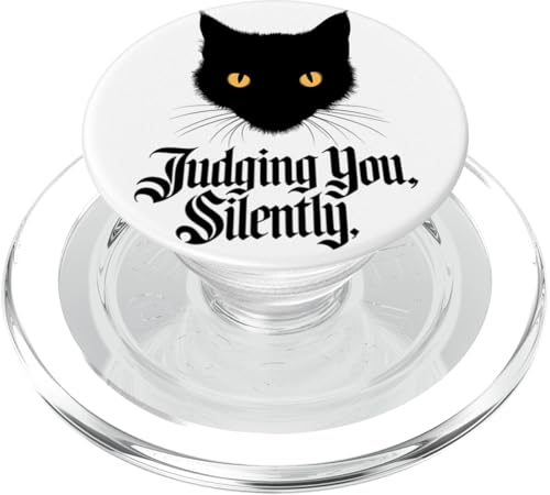 Lustige Katze Urteilt Still Für Männer & Frauen Humor PopSockets PopGrip für MagSafe Lustige Katze Urteilt Still Für Männer & Frauen Humor PopSockets PopGrip für MagSafe von Haustier Liebhaber Sarkasmus Geschenk Niedlich