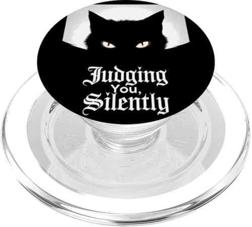 Lustige Katze Urteilt Still Für Männer & Frauen Humor PopSockets PopGrip für MagSafe Lustige Katze Urteilt Still Für Männer & Frauen Humor PopSockets PopGrip für MagSafe von Haustier Liebhaber Sarkasmus Geschenk Niedlich