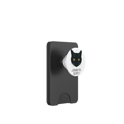 Lustige Katze Urteilt Still Für Männer & Frauen Humor PopSockets PopWallet für MagSafe Lustige Katze Urteilt Still Für Männer & Frauen Humor PopSockets PopWallet für MagSafe von Haustier Liebhaber Sarkasmus Geschenk Niedlich