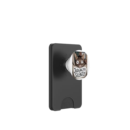 Lustige Katze Urteilt Still Für Männer & Frauen Humor PopSockets PopWallet für MagSafe Lustige Katze Urteilt Still Für Männer & Frauen Humor PopSockets PopWallet für MagSafe von Haustier Liebhaber Sarkasmus Geschenk Niedlich