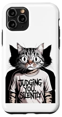 Lustige Katze Urteilt Still Humor Hülle für iPhone 11 Pro Lustige Katze Urteilt Still Humor Hülle für iPhone 11 Pro von Haustier Liebhaber Sarkasmus Geschenk Niedlich