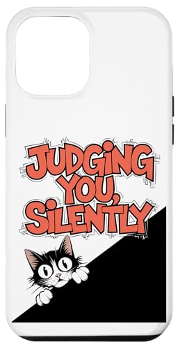 Lustige Katze Urteilt Still Humor Hülle für iPhone 12 Pro Max Lustige Katze Urteilt Still Humor Hülle für iPhone 12 Pro Max von Haustier Liebhaber Sarkasmus Geschenk Niedlich