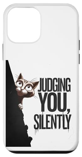 Lustige Katze Urteilt Still Humor Hülle für iPhone 12 mini Lustige Katze Urteilt Still Humor Hülle für iPhone 12 mini von Haustier Liebhaber Sarkasmus Geschenk Niedlich