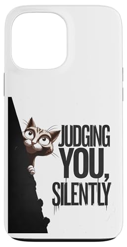 Lustige Katze Urteilt Still Humor Hülle für iPhone 13 Pro Max Lustige Katze Urteilt Still Humor Hülle für iPhone 13 Pro Max von Haustier Liebhaber Sarkasmus Geschenk Niedlich