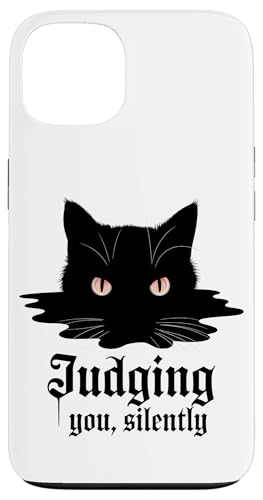 Lustige Katze Urteilt Still Humor Hülle für iPhone 13 Lustige Katze Urteilt Still Humor Hülle für iPhone 13 von Haustier Liebhaber Sarkasmus Geschenk Niedlich