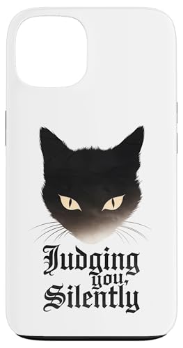 Lustige Katze Urteilt Still Humor Hülle für iPhone 13 Lustige Katze Urteilt Still Humor Hülle für iPhone 13 von Haustier Liebhaber Sarkasmus Geschenk Niedlich
