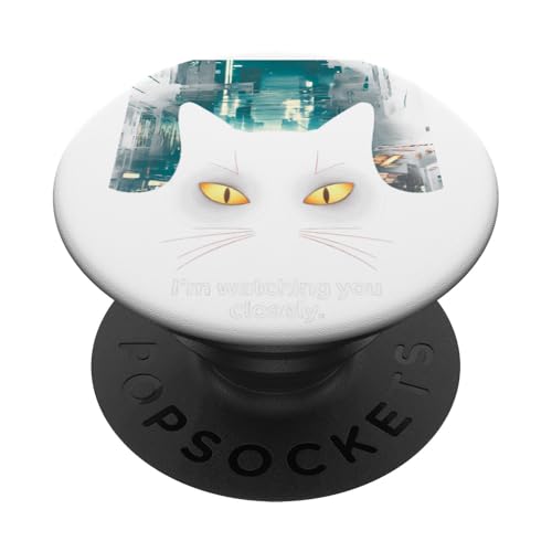 Lustige Katze Urteilt Still Humor PopSockets Klebender PopGrip Lustige Katze Urteilt Still Humor PopSockets Klebender PopGrip von Haustier Liebhaber Sarkasmus Geschenk Niedlich