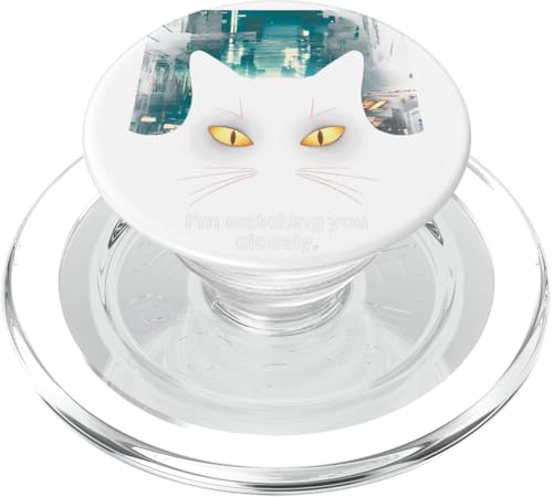 Lustige Katze Urteilt Still Humor PopSockets PopGrip für MagSafe Lustige Katze Urteilt Still Humor PopSockets PopGrip für MagSafe von Haustier Liebhaber Sarkasmus Geschenk Niedlich
