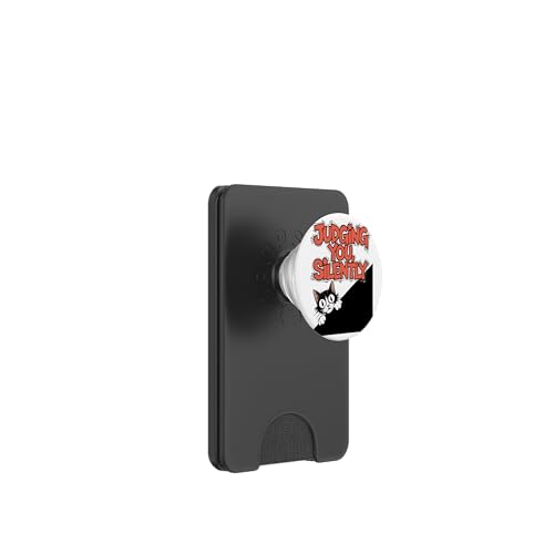 Lustige Katze Urteilt Still Humor PopSockets PopWallet für MagSafe Lustige Katze Urteilt Still Humor PopSockets PopWallet für MagSafe von Haustier Liebhaber Sarkasmus Geschenk Niedlich