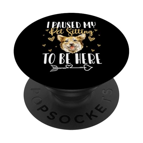 I Paused My Pet Sitting To Be Here Pet Sitter PopSockets Klebender PopGrip I Paused My Pet Sitting To Be Here Pet Sitter PopSockets Klebender PopGrip von Haustiersitter Hundesitter Designs Idee