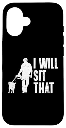 I Will Sit That Pet Sitter Pet Lover Hülle für iPhone 16 I Will Sit That Pet Sitter Pet Lover Hülle für iPhone 16 von Haustiersitter Hundesitter Designs Idee
