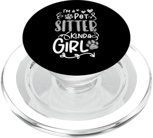 Im A Pet Sitter Kinda Girl Pet Sitter Pet Lover PopSockets PopGrip für MagSafe von Haustiersitter Hundesitter Designs Idee