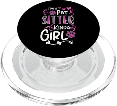 Im A Pet Sitter Kinda Girl Pet Sitter Pet Lover PopSockets PopGrip für MagSafe von Haustiersitter Hundesitter Designs Idee