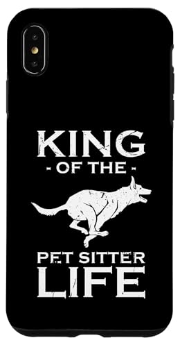 King Of The Pet Sitter Life Pet Sitter Pet Lover Hülle für iPhone XS Max King Of The Pet Sitter Life Pet Sitter Pet Lover Hülle für iPhone XS Max von Haustiersitter Hundesitter Designs Idee