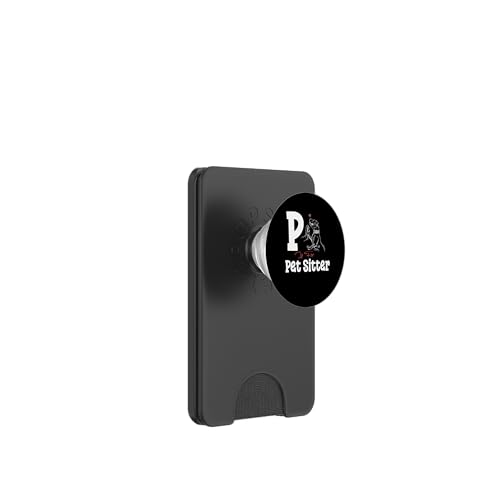 P Is For Pet Sitter Pet Lover PopSockets PopWallet für MagSafe P Is For Pet Sitter Pet Lover PopSockets PopWallet für MagSafe von Haustiersitter Hundesitter Designs Idee