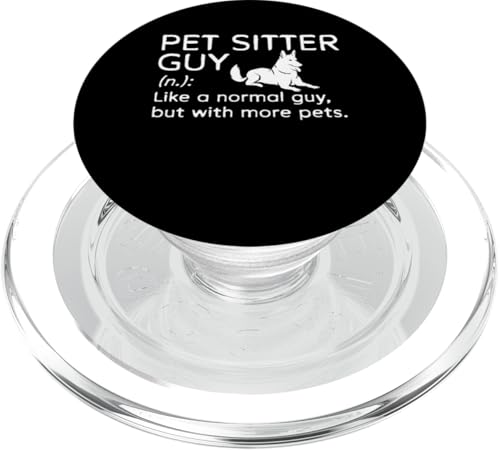 Pet Sitter Guy Definition PopSockets PopGrip für MagSafe Pet Sitter Guy Definition PopSockets PopGrip für MagSafe von Haustiersitter Hundesitter Designs Idee