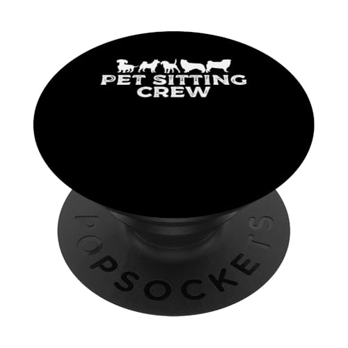 Pet Sitting Crew Pet Sitter Pet Lover PopSockets Klebender PopGrip Pet Sitting Crew Pet Sitter Pet Lover PopSockets Klebender PopGrip von Haustiersitter Hundesitter Designs Idee