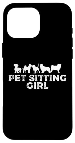 Pet Sitting Girl Pet Sitter Pet Lover Hülle für iPhone 16 Pro Max Pet Sitting Girl Pet Sitter Pet Lover Hülle für iPhone 16 Pro Max von Haustiersitter Hundesitter Designs Idee