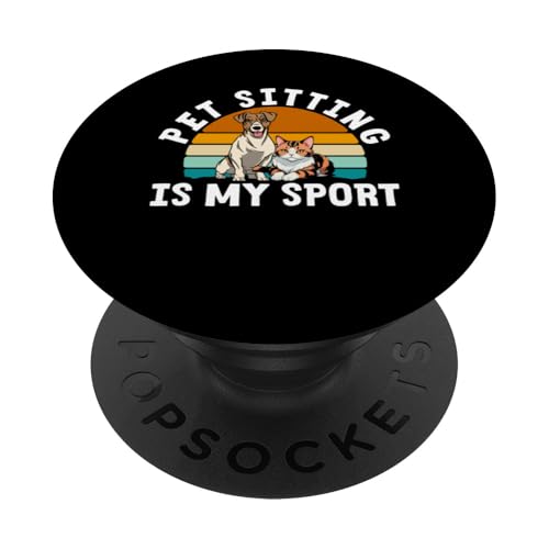 Pet Sitting Is My Sport Pet Sitter Pet Lover PopSockets Klebender PopGrip Pet Sitting Is My Sport Pet Sitter Pet Lover PopSockets Klebender PopGrip von Haustiersitter Hundesitter Designs Idee