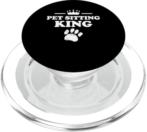 Pet Sitting King Pet Sitter Pet Lover PopSockets PopGrip für MagSafe Pet Sitting King Pet Sitter Pet Lover PopSockets PopGrip für MagSafe von Haustiersitter Hundesitter Designs Idee