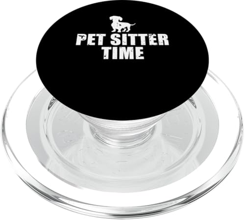 Pet Sitting Time Pet Sitter Pet Care Lover PopSockets PopGrip für MagSafe Pet Sitting Time Pet Sitter Pet Care Lover PopSockets PopGrip für MagSafe von Haustiersitter Hundesitter Designs Idee