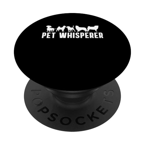 Pet Whisperer Pet Sitter Pet Lover PopSockets Klebender PopGrip Pet Whisperer Pet Sitter Pet Lover PopSockets Klebender PopGrip von Haustiersitter Hundesitter Designs Idee