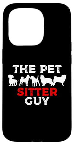 The Pet Sitter Guy Pet Lover Hülle für iPhone 15 Pro von Haustiersitter Hundesitter Designs Idee