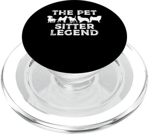 The Pet Sitter Legend Pet Lover PopSockets PopGrip für MagSafe The Pet Sitter Legend Pet Lover PopSockets PopGrip für MagSafe von Haustiersitter Hundesitter Designs Idee