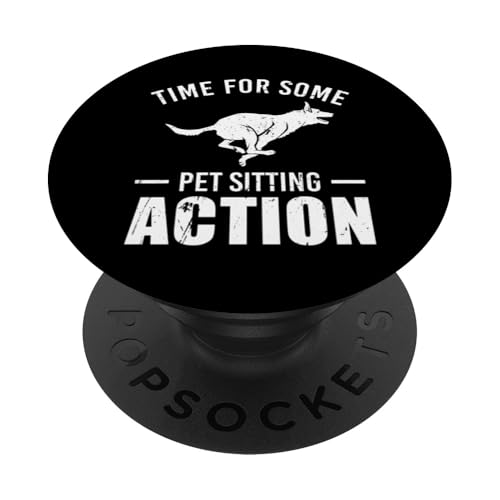 Time For Some Pet Sitting Action Pet Sitter Pet Care Lover PopSockets Klebender PopGrip Time For Some Pet Sitting Action Pet Sitter Pet Care Lover PopSockets Klebender PopGrip von Haustiersitter Hundesitter Designs Idee