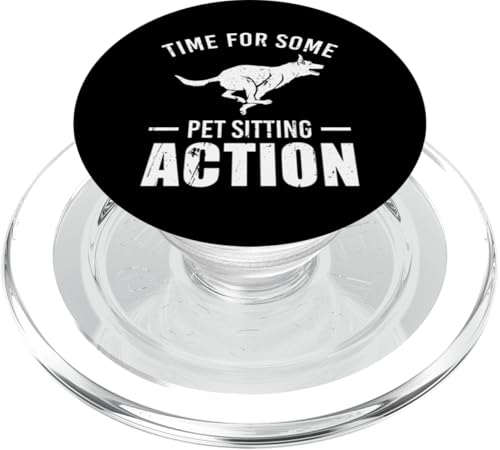 Time For Some Pet Sitting Action Pet Sitter Pet Care Lover PopSockets PopGrip für MagSafe Time For Some Pet Sitting Action Pet Sitter Pet Care Lover PopSockets PopGrip für MagSafe von Haustiersitter Hundesitter Designs Idee