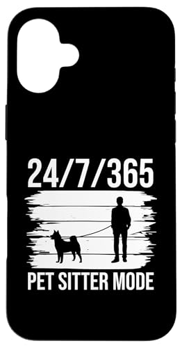 24/7/365 Pet Sitter Mode Hülle für iPhone 16 Plus 24/7/365 Pet Sitter Mode Hülle für iPhone 16 Plus von Haustiersitter Hundesitter Designs Ideen
